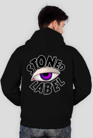 Bluza z kapturem - rozpinana - Czarna