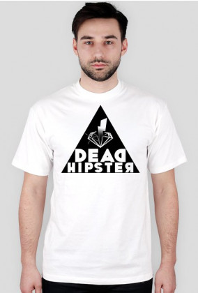 Dead hipster - trójkąt - koszulka męska