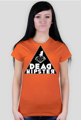 Dead hipster - trójkąt - koszulka damska