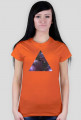 Hipster Triangle - trójkąt - koszulka damska