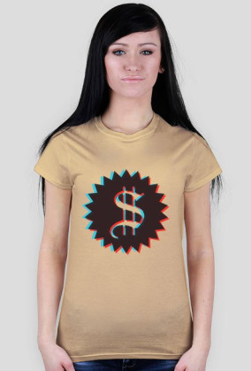 CA$H T-Shirt DAMSKI