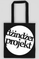 TORBA DŻINDŻER PROJEKT białe logo