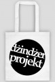 TORBA DŻINDŻER PROJEKT czarne logo