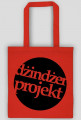 TORBA DŻINDŻER PROJEKT czarne logo