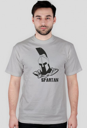 Koszulka z motywem wojownika spartan, na siłownię,