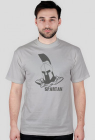Koszulka z motywem wojownika spartan, na siłownię