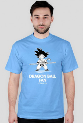 dragon ball fan, Son Goku z kijem