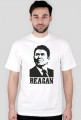 Koszulka z wizerunkiem Reagana, prawicowy,