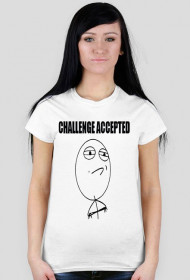 Challenge Accepted (Koszulka-Damska)