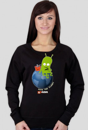 Bluza damska -Uratuję ziemię. Pada