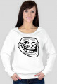 Challenge Accepted  i Troll Face (Bluza-Damska)