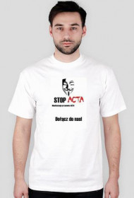 Koszulka Męska STOP A.C.T.A