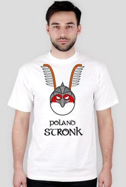Poland stronk koszulka white