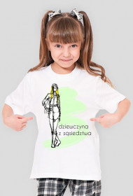 Dziewczyna z sąsiedztwa - dziewczęcy t-shirt