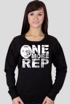 Bluza damska ONE MORE REP czarna
