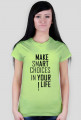 KOSZULKA DAMSKA - MAKE SMART CHOICES IN YOUR LIFE !
