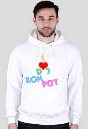 Bluza I Love Dj Kompot