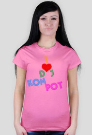 Koszulka I Love Dj Kompot
