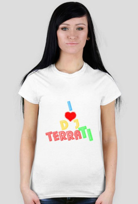 Koszulka I Love Dj TerraTi