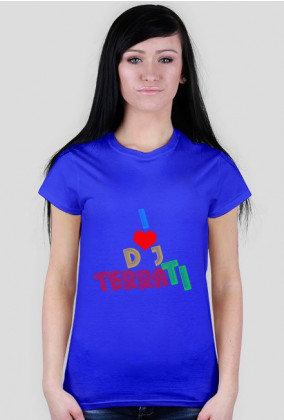 Koszulka I Love Dj TerraTi