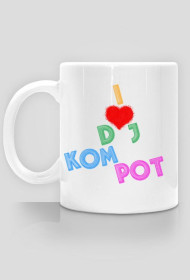 Kubeczek I Love Dj Kompot