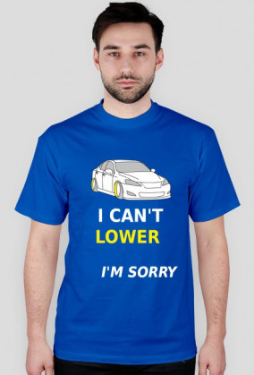 I CAN'T LOWER I'M SORRY