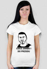 Koszulka z 'COCO JAMBO I DO PRZODU'