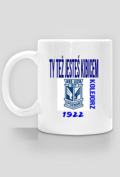 Kubek TY też jesteś kibicem !