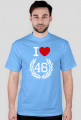 Koszulka męska - I ♥ 46