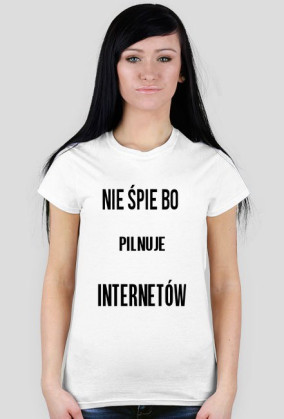 Nie śpie bo .. Biała , Damska