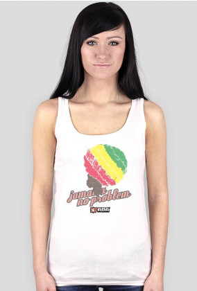 Koszulka damska - Jamaica no problem. Pada