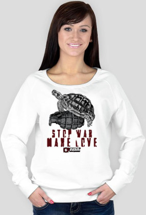 Bluza damska - Make love. Pada