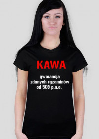 "Kawa" - koszulka damska