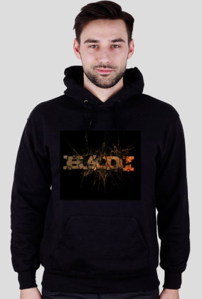 Bluza czarna z kapturem #1