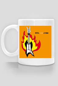 metal, rock i mrok - kubek logo