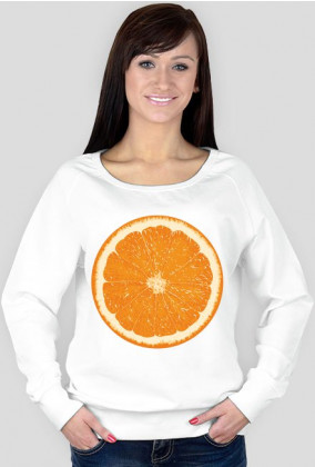 Pomarańcza - bluza damska