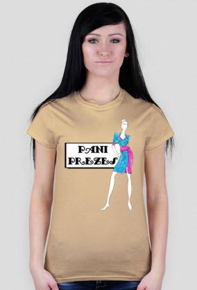 Pani Prezes - damski t-shirt