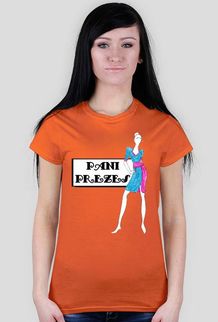 Pani Prezes - damski t-shirt