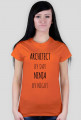 ARCHITECT by day. NINJA by night | T-shirt! WHITE