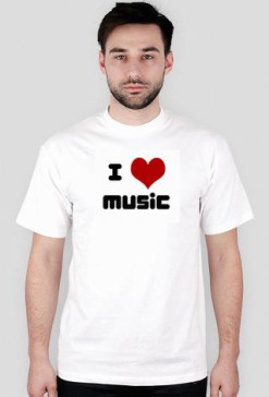 koszulka ILOVEMUSIC