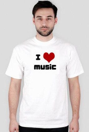 koszulka ILOVEMUSIC
