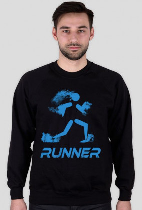 Runner blue