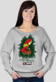 Bluza damska - Do babci sobie idę. Pada