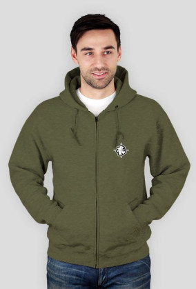 Bluza na zamek z kapturem - Nie zgadzam się. Pada