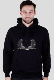 Bluza z kapturem - O rety, dwa krety. Pada