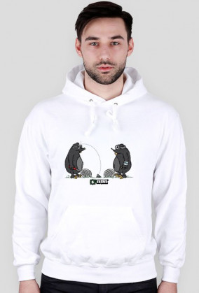 Bluza z kapturem - O rety, dwa krety. Pada