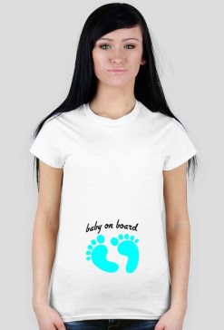 Baby on board, ciąża, dziecko, chłopiec