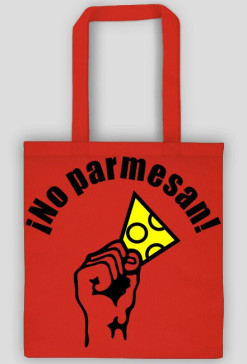 NO PARMESAN! Torba na zakupy