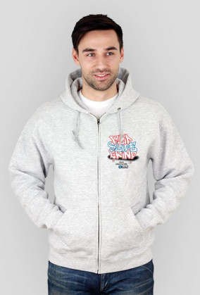 Bluza na zamek z kapturem - Flip. Pada