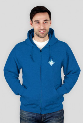 Bluza na zamek z kapturem - Flip. Pada
